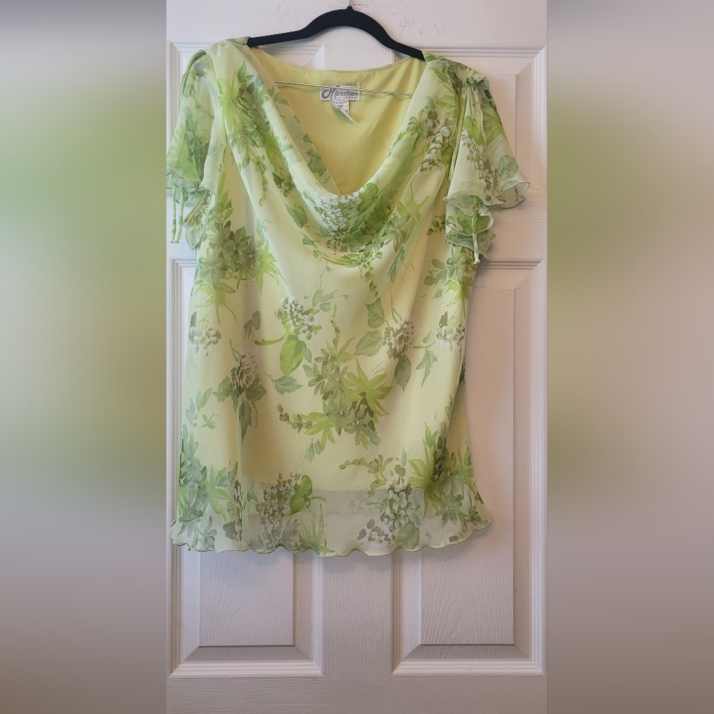 Dressbarn Green Top And Skirt - Picture 14 of 14